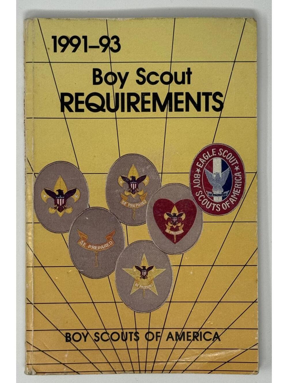 1991-93 BOY SCOUT MERIT BADGE REQUIREMENTS BOOK Vintage
